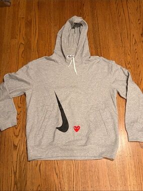 Comme des Garçons X Nike Play Hoodie